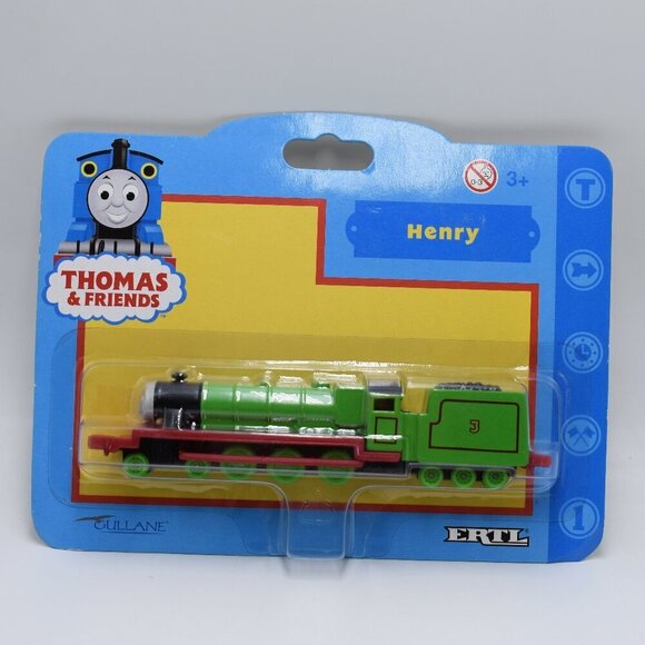 Henry 3 Green Diecast ERTL 2001 Thomas & Friends Gullane Die Cast Engine Train - Picture 1 of 12